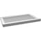 Ekena Millwork Vertical Surface Mount PVC Gable Vent w/ 2"W x 2"H , Brickmould Sill Frame, 30"W x 18"H GVPVE30X1803SN - alternate 2